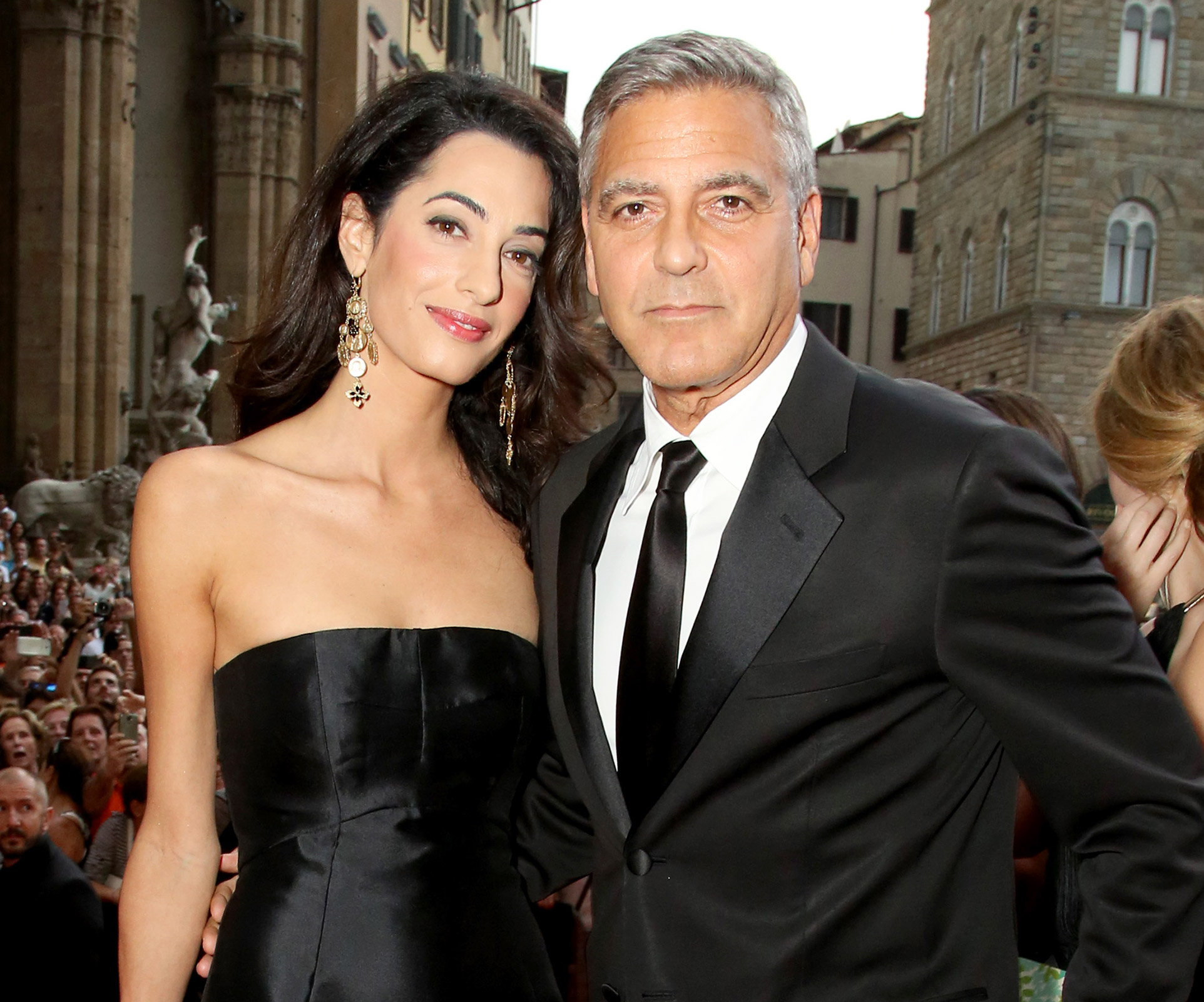 George Cloney with Wife Amal Alumuddin - Star 98